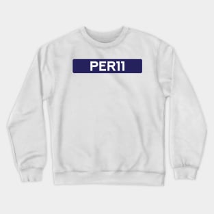 Sergio Perez 11 - Driver Tag #3 Crewneck Sweatshirt